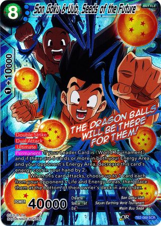 Son Goku & Uub, Seeds of the Future (TB2-069) [World Martial Arts Tournament] | Total Play