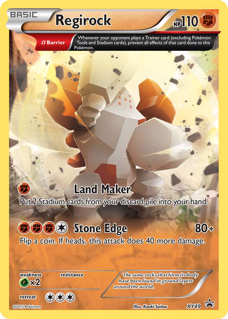 Regirock (XY49) [XY: Black Star Promos] | Total Play