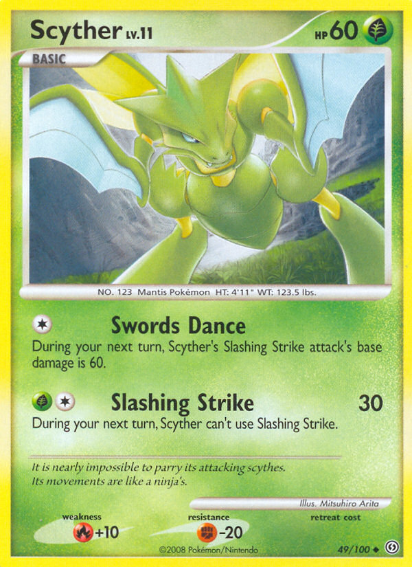 Scyther (49/100) [Diamond & Pearl: Stormfront] | Total Play