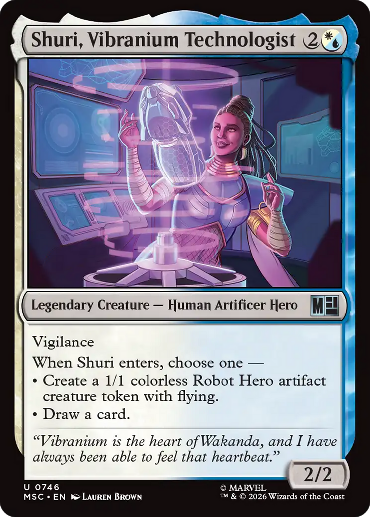 Shuri, Vibranium Technologist [Marvel Super Heroes Commander] | Total Play