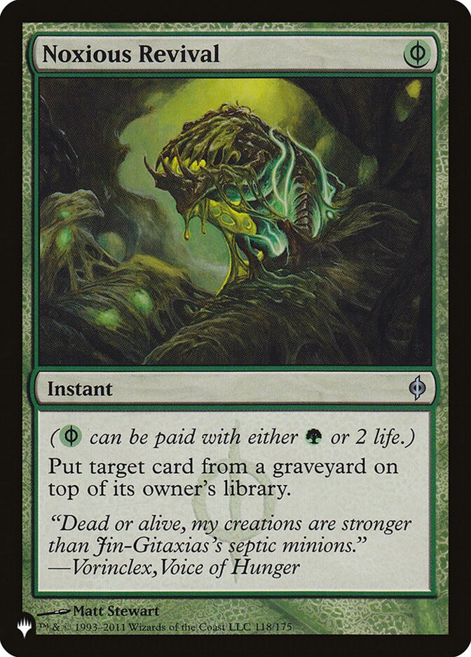 Noxious Revival [The List] | Total Play