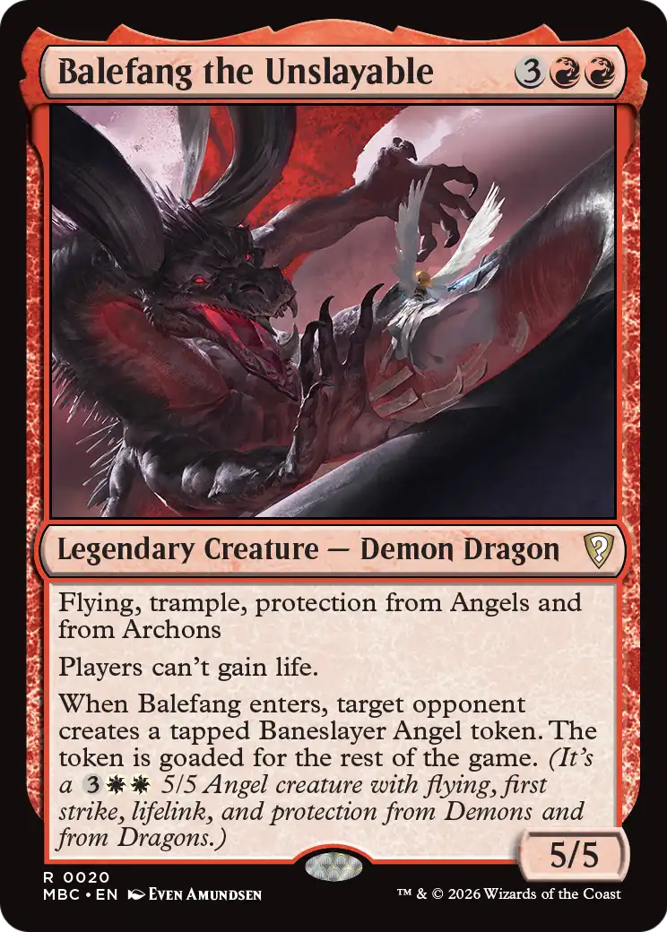 Balefang the Unslayable [Mystery Booster: Commander Edition] | Total Play
