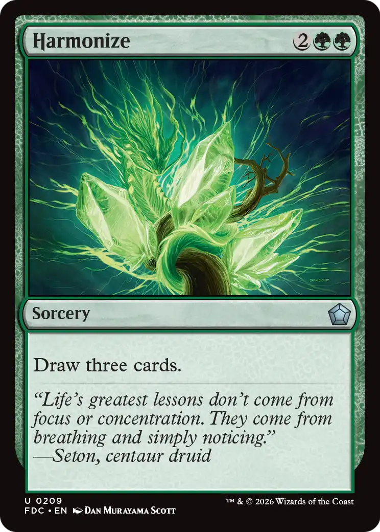 Harmonize [Foundations Commander] | Total Play