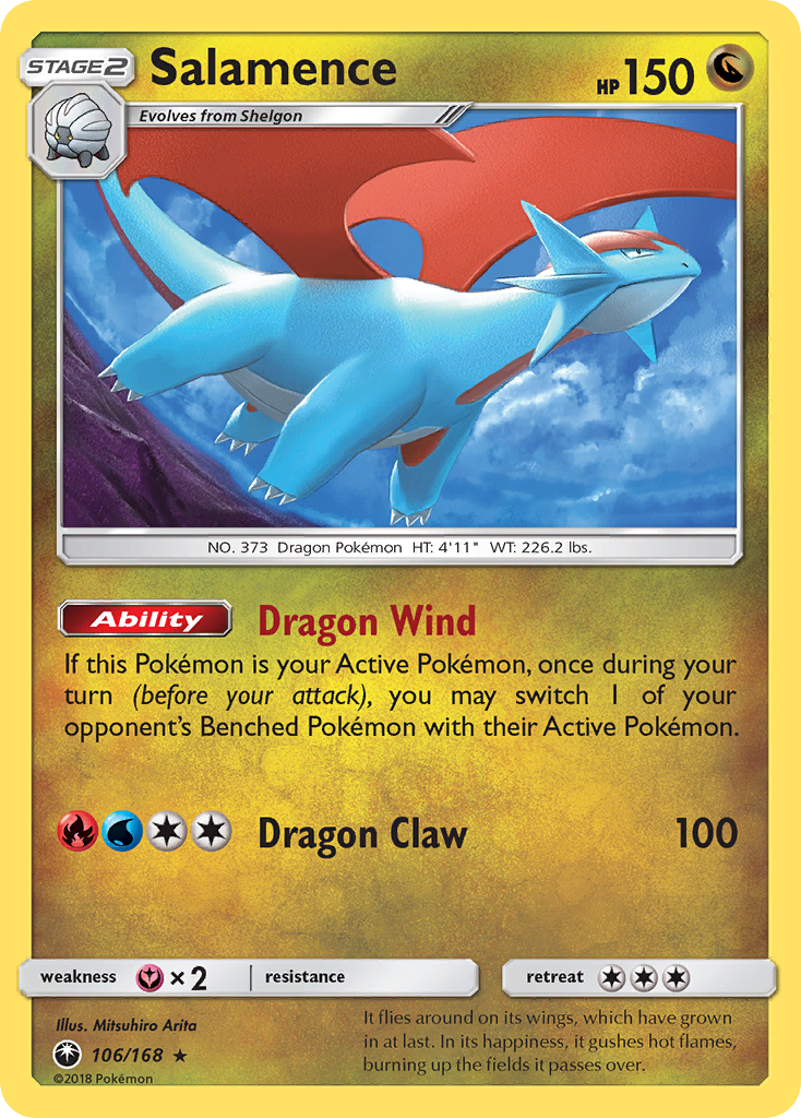 Salamence (106/168) [Sun & Moon: Celestial Storm] | Total Play