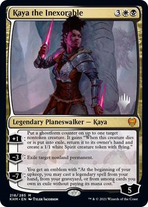 Kaya the Inexorable (Promo Pack) [Kaldheim Promos] | Total Play