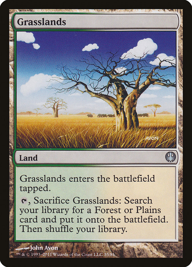 Grasslands [Duel Decks: Knights vs. Dragons] | Total Play