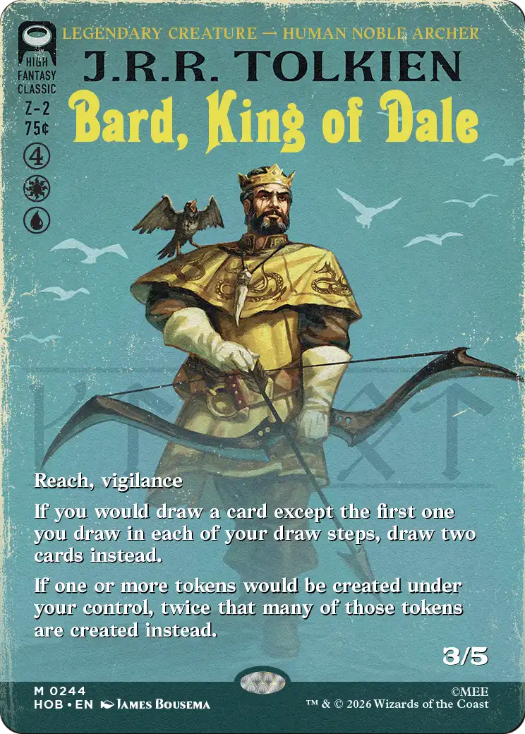 Bard, King of Dale (Borderless) [The Hobbit] | Total Play