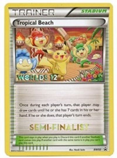 Tropical Beach (BW50) (Semi Finalist) [Black & White: Black Star Promos] | Total Play