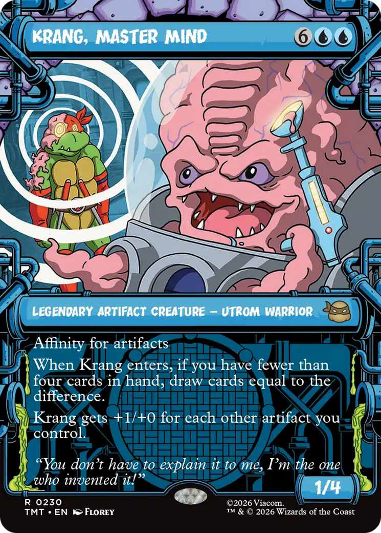 Krang, Master Mind (Showcase) [Teenage Mutant Ninja Turtles] | Total Play