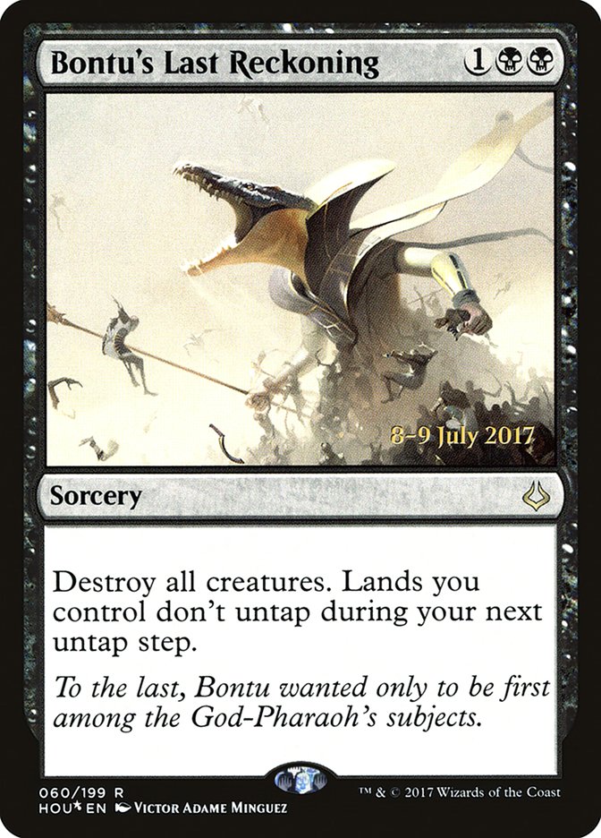 Bontu's Last Reckoning [Hour of Devastation Prerelease Promos] | Total Play