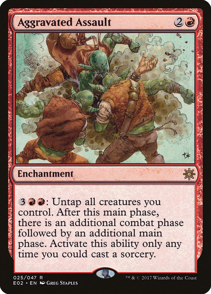 Aggravated Assault [Explorers of Ixalan] | Total Play