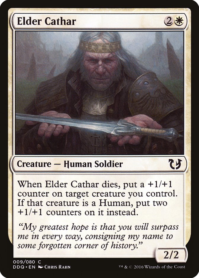 Elder Cathar [Duel Decks: Blessed vs. Cursed] | Total Play
