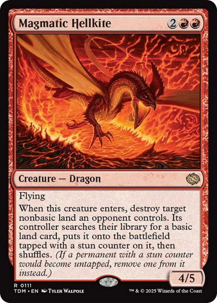Magmatic Hellkite [Tarkir: Dragonstorm] | Total Play