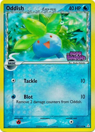 Oddish (73/110) (Delta Species) (Stamped) [EX: Holon Phantoms] | Total Play