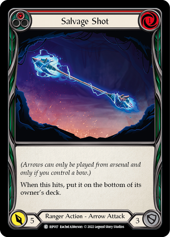 Salvage Shot (Red) [RIP017] (Outsiders Riptide Blitz Deck) | Total Play