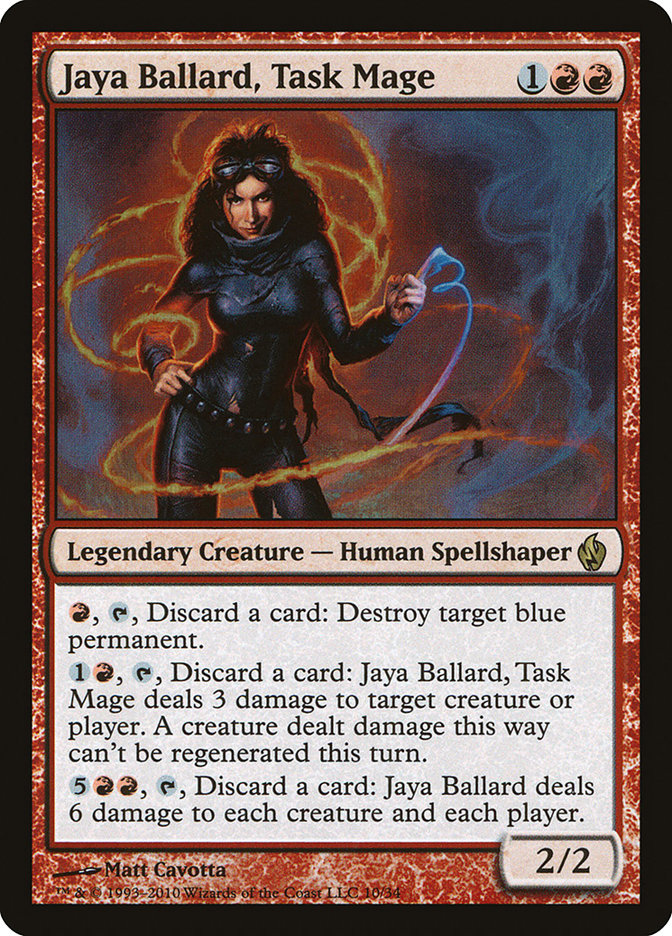 Jaya Ballard, Task Mage [Premium Deck Series: Fire and Lightning] | Total Play