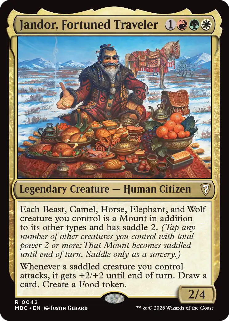 Jandor, Fortuned Traveler [Mystery Booster: Commander Edition] | Total Play