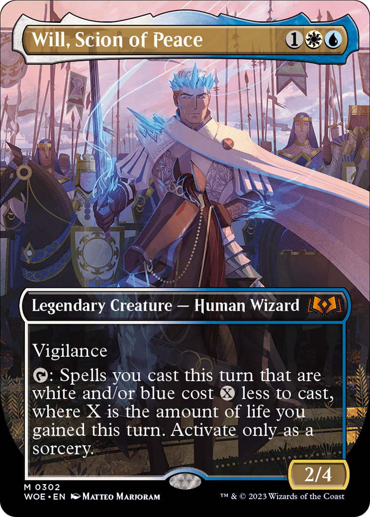 Will, Scion of Peace (Borderless Alternate Art) [Wilds of Eldraine] | Total Play