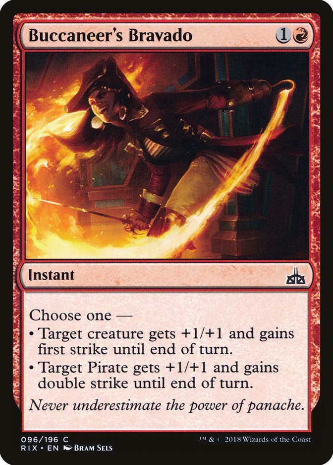 Buccaneer's Bravado [Rivals of Ixalan] | Total Play