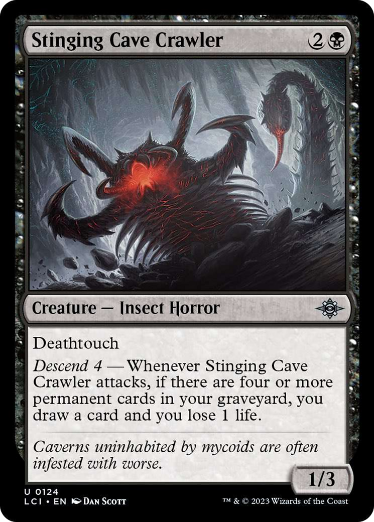 Stinging Cave Crawler [The Lost Caverns of Ixalan] | Total Play