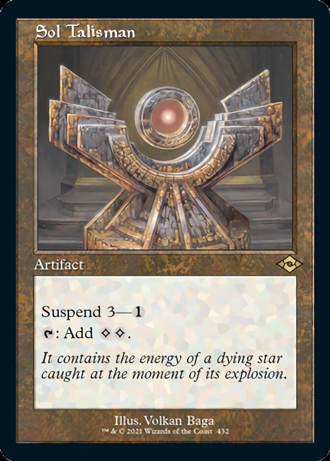 Sol Talisman (Retro) [Modern Horizons 2] | Total Play