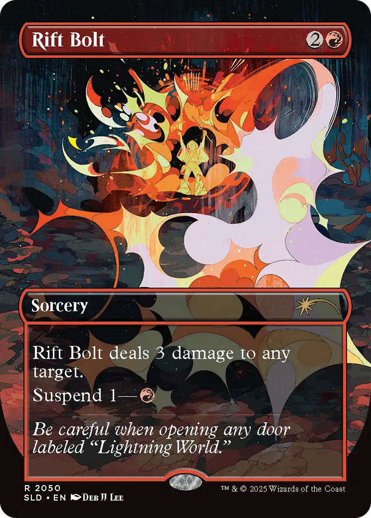 Rift Bolt (2050) (Rainbow Foil) [Secret Lair Drop Series] | Total Play
