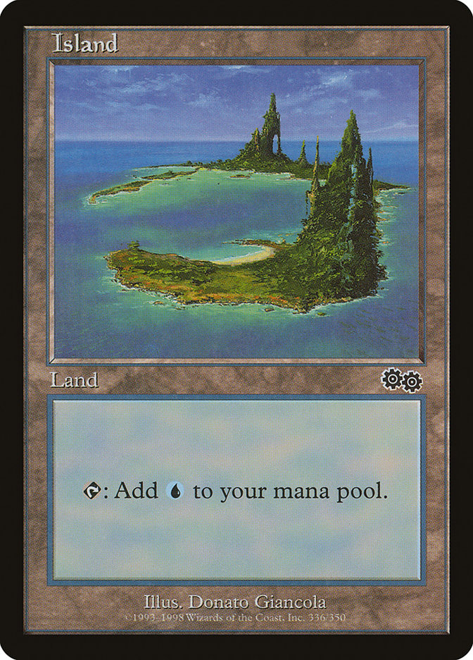 Island (336) [Urza's Saga] | Total Play
