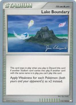 Lake Boundary (112/123) (Psychic Lock - Jason Klaczynski) [World Championships 2008] | Total Play