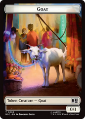 Soldier // Goat Double-Sided Token [Marvel Super Heroes Commander Tokens] | Total Play