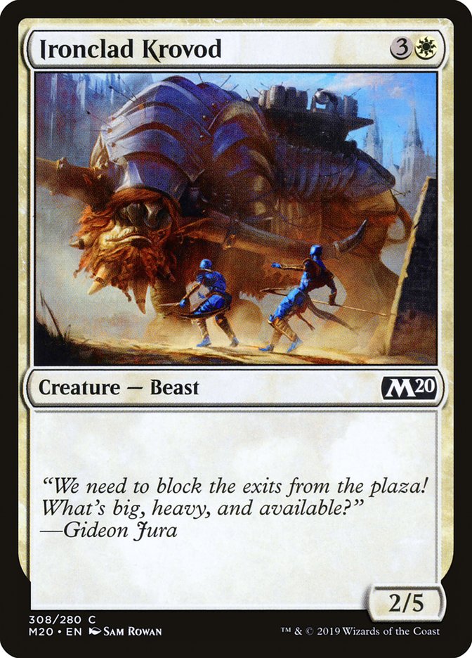 Ironclad Krovod [Core Set 2020] | Total Play