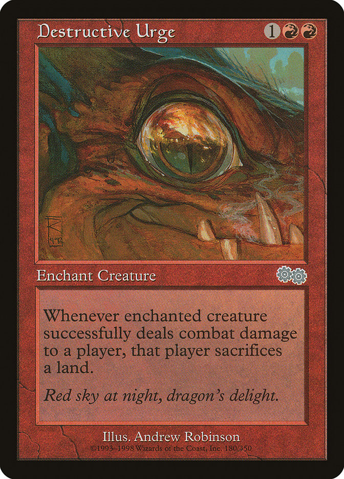 Destructive Urge [Urza's Saga] | Total Play