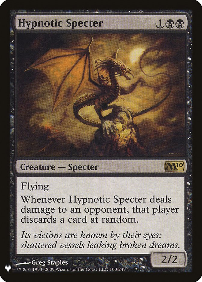 Hypnotic Specter [The List] | Total Play