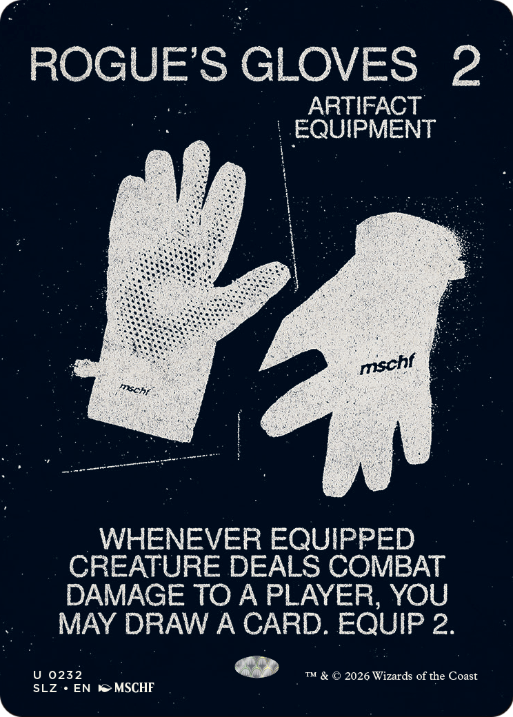 Rogue's Gloves (0232) [Secret Lair x MSCHF: The Zeta Set] | Total Play