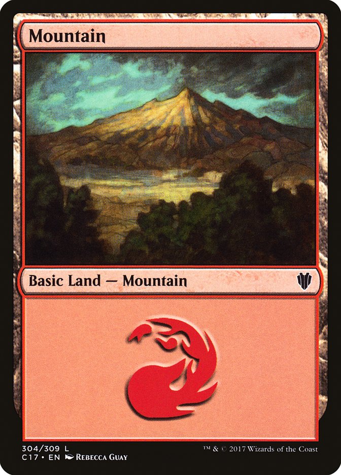 Mountain (304) [Commander 2017] | Total Play