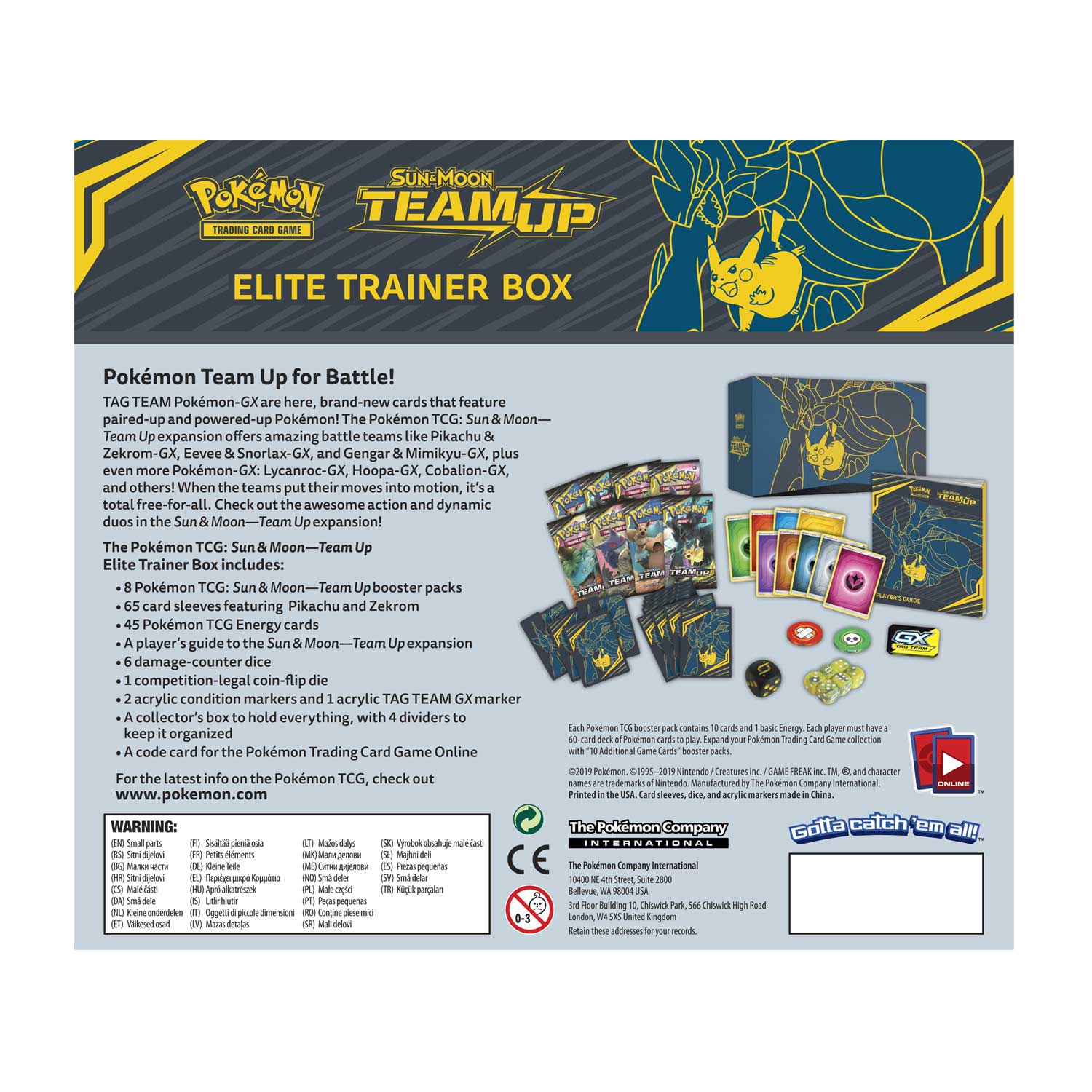 Sun & Moon: Team Up - Elite Trainer Box | Total Play