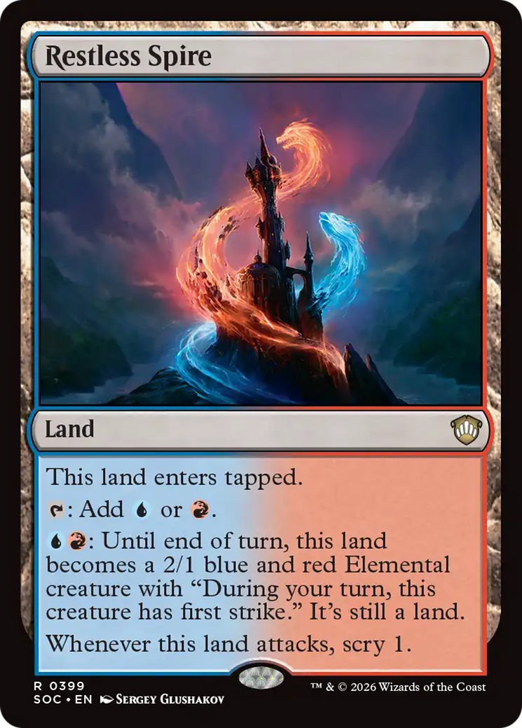 Restless Spire [Secrets of Strixhaven Commander] | Total Play