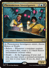 Phenomenon Investigators [Duskmourn: House of Horror Commander] | Total Play