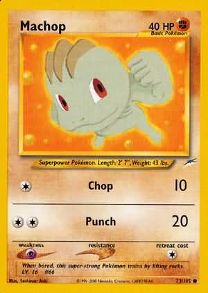 Machop (73/105) [Neo Destiny Unlimited] | Total Play