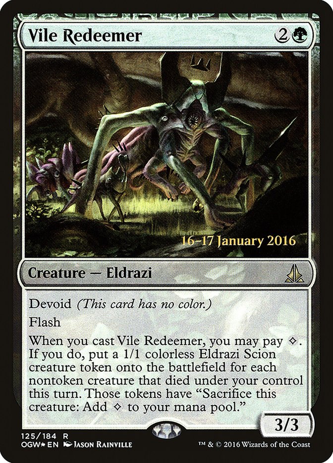 Vile Redeemer [Oath of the Gatewatch Prerelease Promos] | Total Play