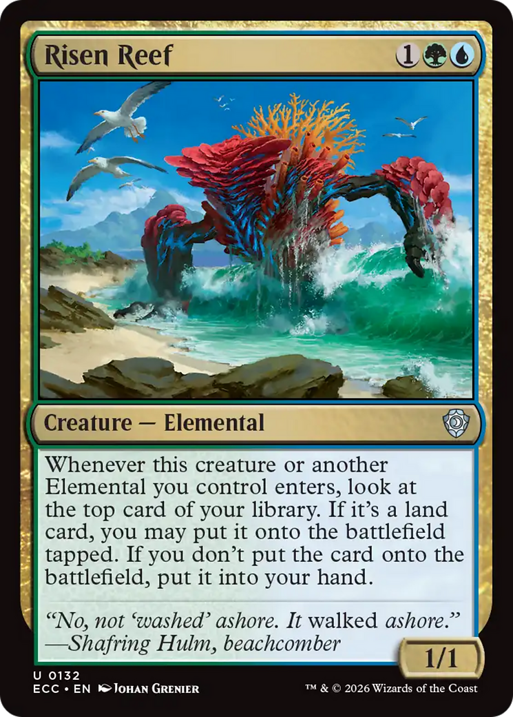 Risen Reef [Lorwyn Eclipsed Commander] | Total Play