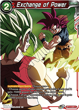 Exchange of Power (BT14-028) [Cross Spirits] | Total Play