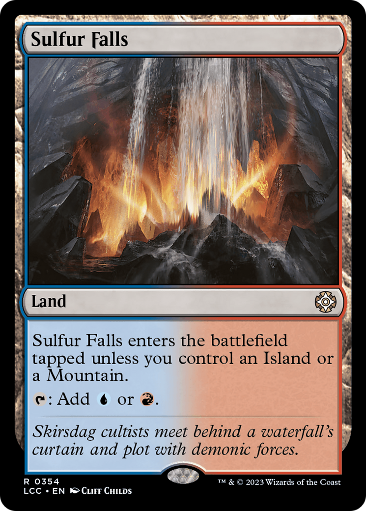 Sulfur Falls [The Lost Caverns of Ixalan Commander] | Total Play
