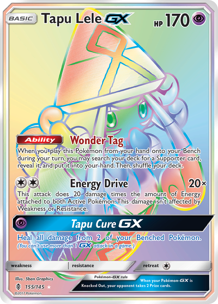 Tapu Lele GX (155/145) [Sun & Moon: Guardians Rising] | Total Play