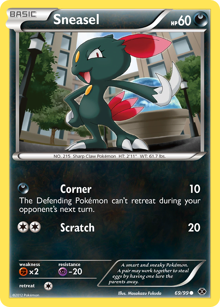 Sneasel (69/99) [Black & White: Next Destinies] | Total Play