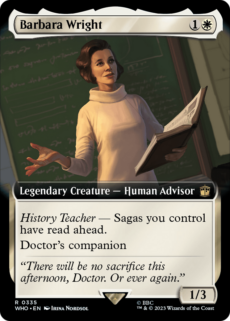 Barbara Wright (Extended Art) [Doctor Who] | Total Play
