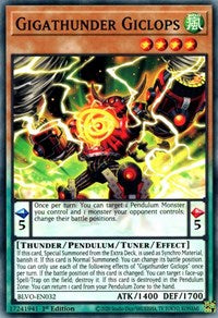 Gigathunder Giclops [BLVO-EN032] Common | Total Play