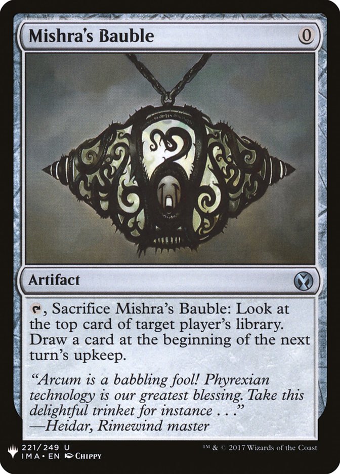 Mishra's Bauble [Mystery Booster] | Total Play