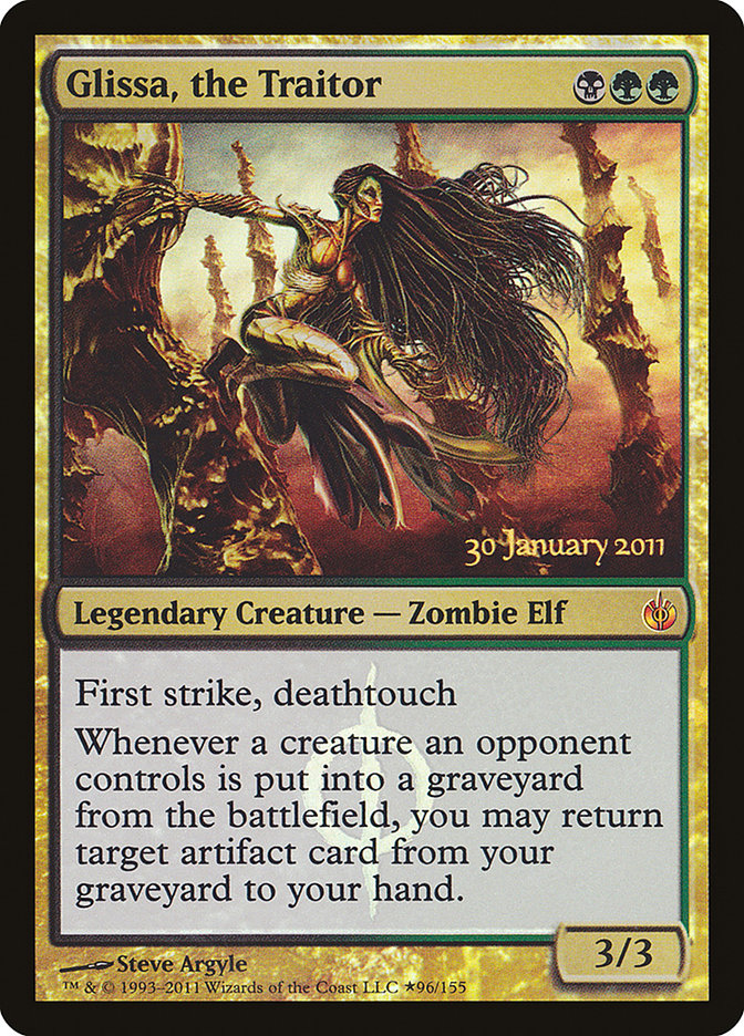 Glissa, the Traitor [Mirrodin Besieged Prerelease Promos] | Total Play
