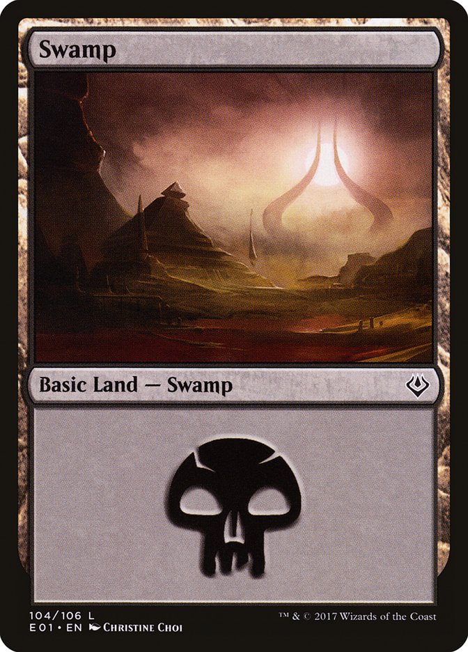 Swamp (104) [Archenemy: Nicol Bolas] | Total Play