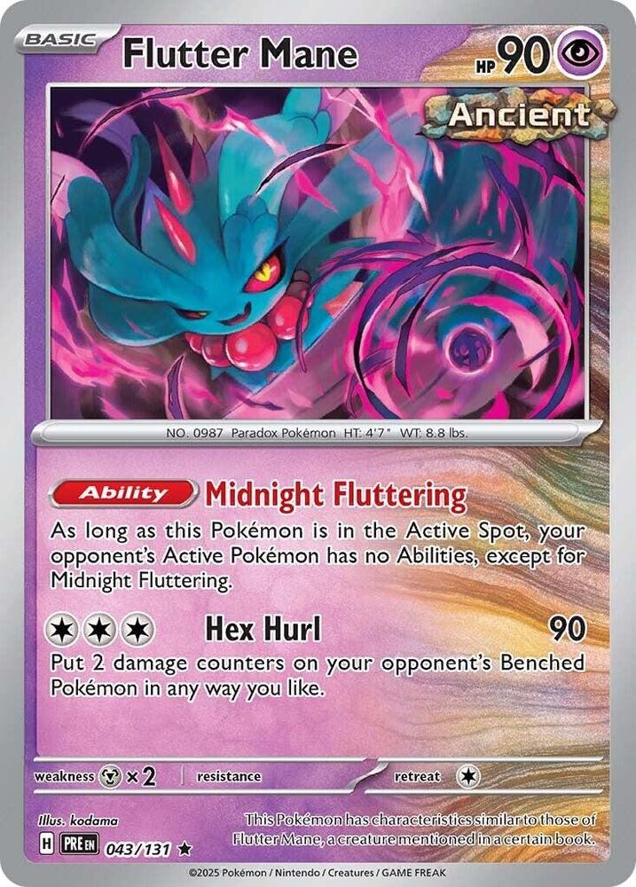 Flutter Mane (043/131) [Scarlet & Violet: Prismatic Evolutions] | Total Play